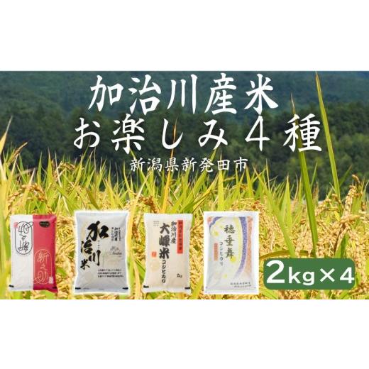 ふるさと納税 米 コシヒカリ 新潟県 新発田市 新潟米食べ比べ お楽しみ 4種 コシヒカリ 新之助 各2kg 8kg 令和7年産 新潟県 新発田市 加治川産 新発田産 新潟…