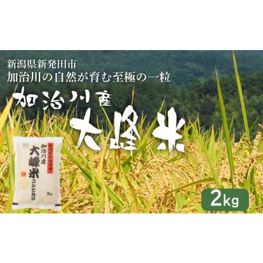ふるさと納税 米 コシヒカリ 新潟県 新発田市 大峰米コシヒカリ 令和7年産 新潟県産 コシヒカリ 2kg 令和7年産 新潟県 新発田市 加治川産 新発田産 新潟 ふ…