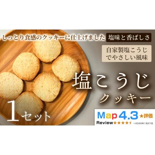 ふるさと納税 焼菓子・チョコレート クッキー 埼玉県 加須市 塩こうじクッキー(5枚入×2袋)×1セット (5枚入×2袋)×1セット