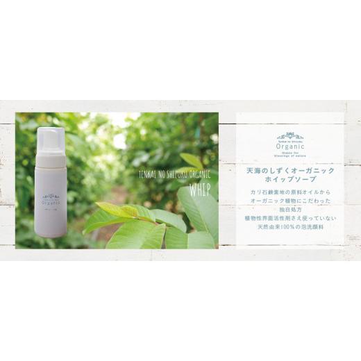 ふるさと納税 石鹸 液体せっけん 高知県 南国市  6回定期便 オーガニック ホイップソープ 150ml×2本 | 泡 洗顔 ホイップ ソープ オーガニック コスメ グアバ …の画像