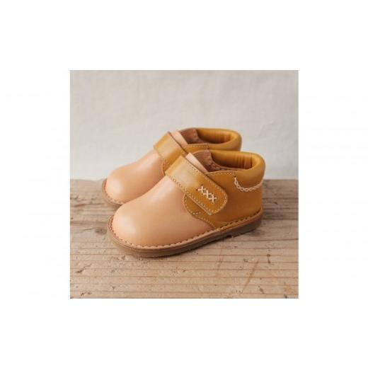 ふるさと納税 ファッション 靴 埼玉県 さいたま市 柔らかく履かせやすい本革製ベビーシューズ マスタード 11100-0313 カラー:マスタード