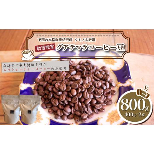 ふるさと納税 コーヒー 飲料 山口県 下関市 豆 訳あり コーヒー豆 800g ( 400g × 2袋 ) 数量限定 グアテマラ 珈琲 自家焙煎 下関 山口 800g