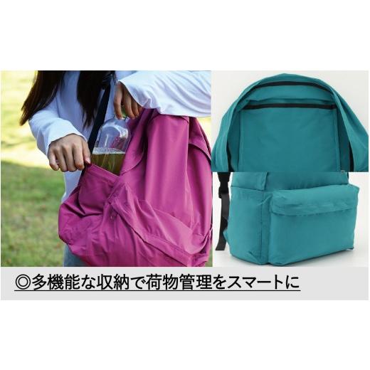 ふるさと納税 カバン リュック 石川県 かほく市 TO&FRO 超軽量 撥水機能付きバックパック BACKPACK -STANDARD- マゼンダ マゼンダ_4