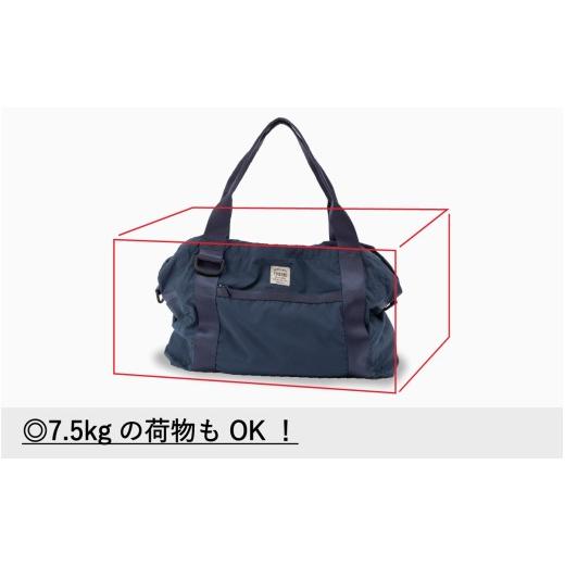 ふるさと納税 カバン 石川県 かほく市  TO&FRO 軽くて大容量な超機能的ボストンバッグ BOSTON BAG MINIサイズ・グレージュ グレージュの画像