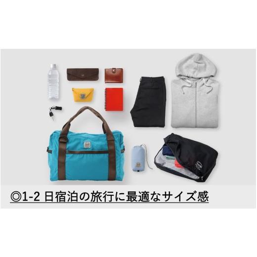 ふるさと納税 カバン 石川県 かほく市  TO&FRO 軽くて大容量な超機能的ボストンバッグ BOSTON BAG MINIサイズ・グレージュ グレージュの画像