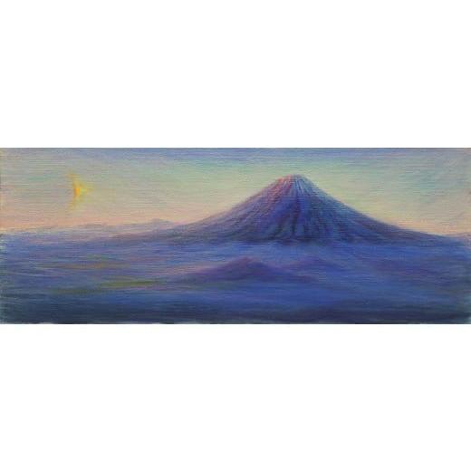 ふるさと納税 雑貨・日用品 絵画 北海道 中富良野町 羊蹄山 幻日 額付き