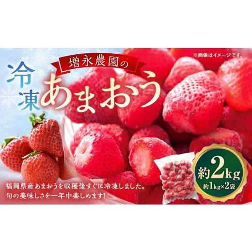 ふるさと納税 いちご 福岡県 苅田町 増永農園のあまおう冷凍いちご 約2kg あまおう 冷凍 いちご イチゴ 苺 国産 福岡県産 くだもの 果物 フルーツ 果実