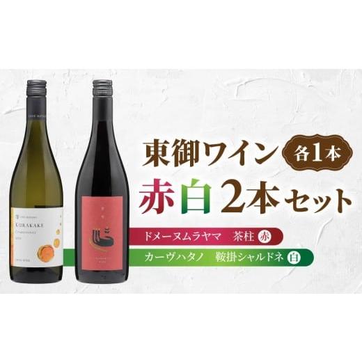 ふるさと納税 ワイン セット 長野県 東御市 長野ワイン(赤白ワイン) 飲み比べ 2本セット| カーブハタノ 鞍掛シャルドネ、 ドメーヌムラヤマ 茶柱|長野 東…