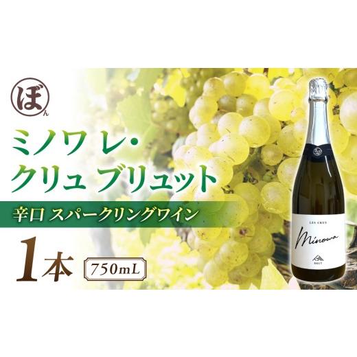 ふるさと納税 ワイン スパークリングワイン 長野県 東御市 スパークリングワイン「ミノワ レ・クリュ・ブリュット」 1 本| 国産 長野県 長野ワイン とうみワイ…