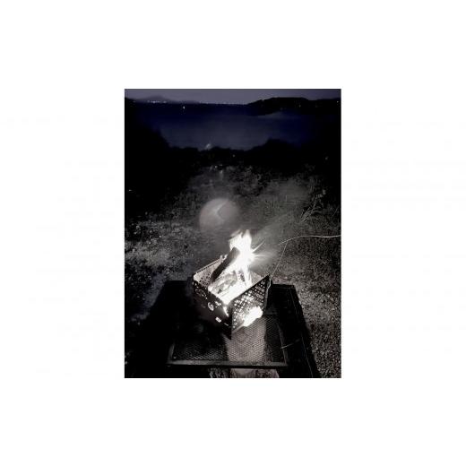 ふるさと納税 アウトドアグッズ 香川県 高松市 3WAY焚火BOX和柄 スタンダードセット