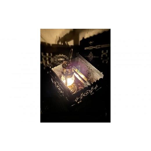 ふるさと納税 アウトドアグッズ 香川県 高松市 3WAY焚火BOXオルテガ柄 スタンダードセット