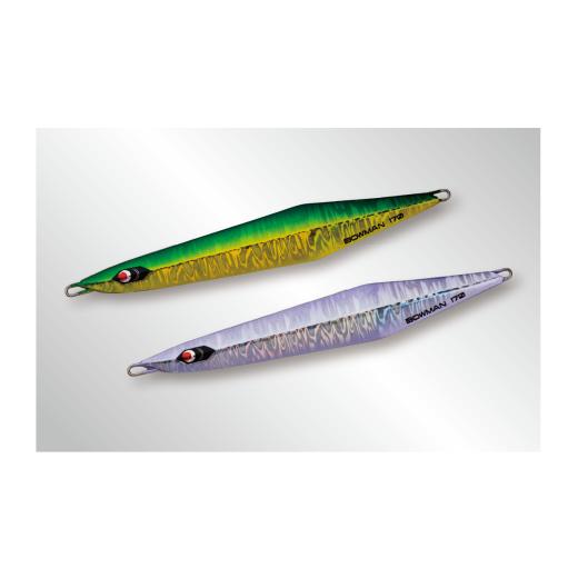 ふるさと納税 フィッシング 大阪府 豊中市 BOWMAN150g 2本セット(グリーンゴールド・ケイムラシルバー)