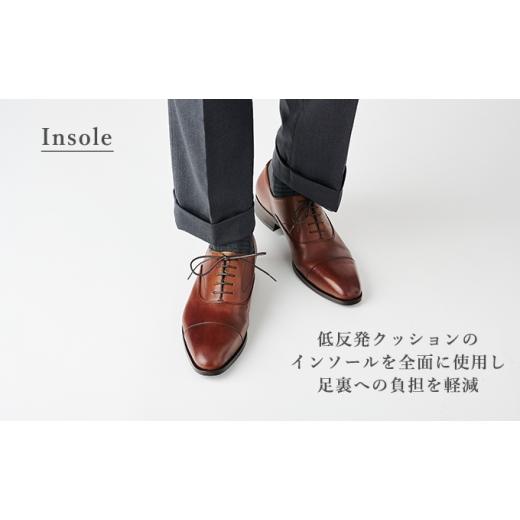ふるさと納税 ファッション 靴 奈良県 大和郡山市 YAMATOism ヤマトイズム 牛革ビジネスシューズ 紳士靴 YAP100（ブラウン）26.5cm ファッション・靴・シュー…_4