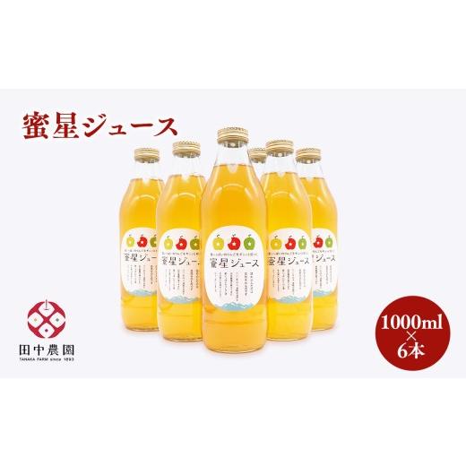 ふるさと納税 果汁飲料 りんご 青森県 平川市 100年の歴史 蜜星ジュース 1L×6本 林檎 林檎ジュース フルーツ 果物 アップル 青森県 平川市 平川市産 お取り…