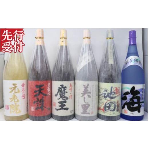 ふるさと納税 焼酎 いも 鹿児島県 錦江町 先行受付 No.6009-2 魔王・池田旗山・元老院・天誅・美し里・海 1升瓶6本セット