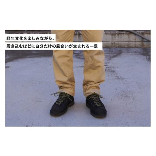 ふるさと納税 ファッション 靴 石川県 志賀町 DANNER 紳士靴 マウントリッヂ ロー BLACK 25.5cm STUMPTOWN渋谷店 石川県 志賀町 sk17jkf70292-3 靴 くつ レザ…の画像