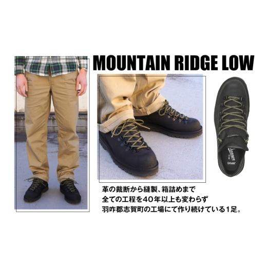 ふるさと納税 ファッション 靴 石川県 志賀町 DANNER 紳士靴 マウントリッヂ ロー BLACK 27.0cm STUMPTOWN渋谷店 石川県 志賀町 sk17jkf70292-6 靴 くつ レザ…の画像