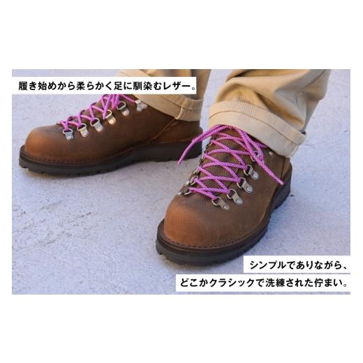 ふるさと納税 ファッション 靴 石川県 志賀町 DANNER 紳士靴 マウントリッヂ ロー BROWN ブラウン 25.0cm STUMPTOWN渋谷店 石川県 志賀町 sk17jkf70291-2 靴 …の画像