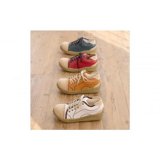 ふるさと納税 ファッション 靴 兵庫県 神戸市 メンズポルカ|ポルカ|キャメル L 43 (27.0cm) メンズ スニーカー 幅広 甲高 外反母趾 ゆったり 3E 大人気 厚底…