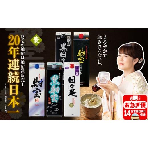 ふるさと納税 焼酎 麦 鹿児島県 垂水市 B2-22144/ 麦焼酎 紙パック 5種5本 温泉水 財宝 鹿児島 焼酎 お酒