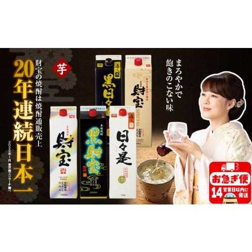 ふるさと納税 焼酎 いも 鹿児島県 垂水市 B2-22143/ 芋焼酎 紙パック 5種5本 温泉水 財宝 鹿児島 焼酎 お酒