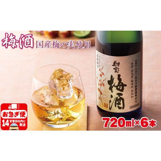 ふるさと納税 焼酎 鹿児島県 垂水市 A1-22560/濃厚な味わい 梅酒 6本