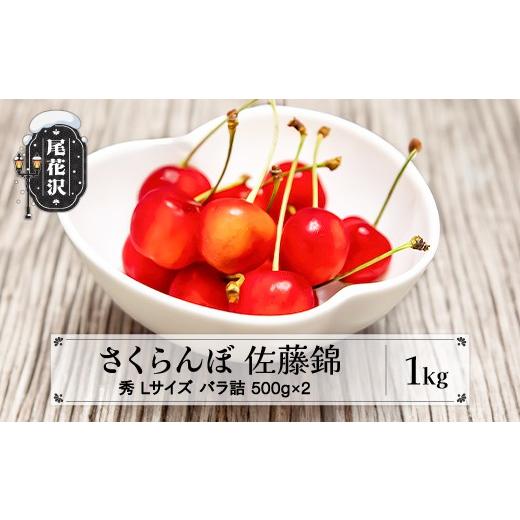 ふるさと納税 果物類 さくらんぼ 山形県 尾花沢市 先行予約 さくらんぼ 佐藤錦 1kg(500g×2) Lサイズ 秀品 山形県産 バラ詰 令和8年産 2026年産 sb-snbsx1000