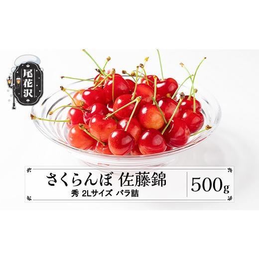 ふるさと納税 果物類 さくらんぼ 山形県 尾花沢市 先行予約 さくらんぼ 佐藤錦 500g 2Lサイズ 秀品 山形県産 バラ詰 令和8年産 2026年産 sb-sns2x500