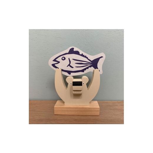 ふるさと納税 家具 インテリア・寝具・収納 高知県 土佐市 カードスタンド シロクマ 木製 雑貨 高知県 木 ぬくもり雑貨 TAKEDA GANGU