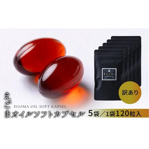 ふるさと納税 食用油 岐阜県 下呂市 訳アリ 期限間近 えごまオイルソフトカプセル 5袋(1袋 120粒入り)5か月分 えごま油 エゴマ えごま 食用油 健康 (5ヶ月…