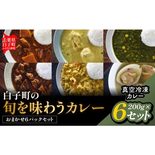 ふるさと納税 惣菜・レトルト 冷凍 千葉県 白子町 白子町の旬を味わうカレー(おまかせ6パックセット) 期間限定 白子町の玉ねぎが主役 とろける甘さの旬カレ…