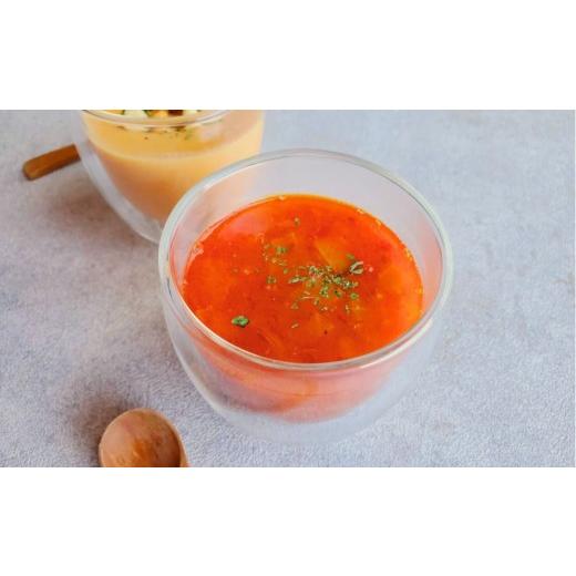 ふるさと納税 惣菜・レトルト 冷凍 北海道 長沼町 北海道産食材の無添加スープ4個セット (ごぼう+ミネストローネ+おすすめ2種×1個ずつ)