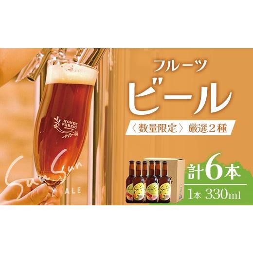 ふるさと納税 ビール 地ビール 鹿児島県 南大隅町 数量限定 厳選2種 SunSunALE 6本セット HF-8|クラフトビール ビール 酒 トマト パイナップル 希少 限定 …