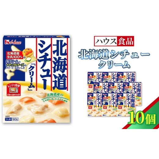 ふるさと納税 加工品等 レトルト 愛知県 江南市 ハウス レトルト北海道シチュークリーム 10個 / レトルト シチュー ハウス食品 レンジ 湯煎 湯せん 時短 簡単…