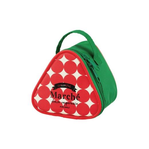 ふるさと納税 カバン 手提げ 奈良県 奈良市 保冷おにぎり型ランチバック (内側アルミ蒸着) KONC2 マルシェ トマト おにぎりケース おにぎりポーチ コンビニ…