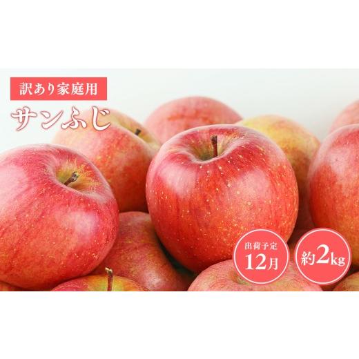 ふるさと納税 りんご 青森県 平川市 令和8年産先行受付 12月発送 訳あり 家庭用サンふじ約2kg 青森県平川市産
