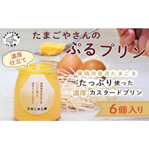 ふるさと納税 菓子 プリン 長崎県 松浦市 ＼父の日/たまごやさんのぷるプリン 6個入(濃厚仕立て)( 新鮮 赤たまご ぷりん プリン 濃厚 カスタード ) A9-047 父…