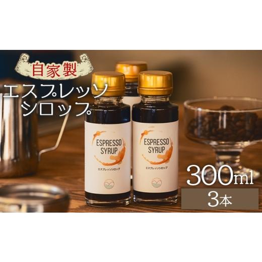 ふるさと納税 コーヒー 飲料 高知県 香南市 コーヒーシロップ 自家製エスプレッソシロップ 3本 合計300ml - コーヒー 珈琲 コーヒーシロップ 珈琲シロップ ト…