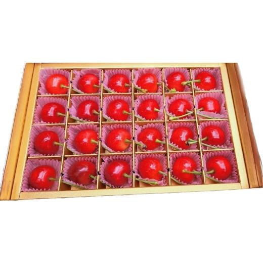 ふるさと納税 果物類 さくらんぼ 山形県 天童市 08-45-005 さくらんぼ(佐藤錦)チョコ箱24粒入り