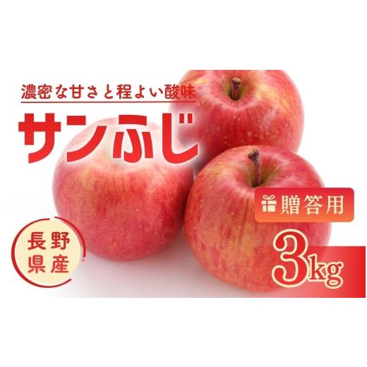 ふるさと納税 りんご 長野県 上田市 りんご サンふじ 3kg 贈答用 信州 フルーツ 果物 サンふじりんご 林檎 リンゴ サンふじ くだもの 旬の果物 旬のフルーツ …