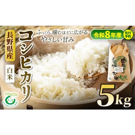 ふるさと納税 米 コシヒカリ 長野県 松川村 令和8年産先行予約 コシヒカリ 約5kg 白米 信州 安曇野 松川村産 特別栽培米 | そば処こうや 米 こめ コメ お米 …