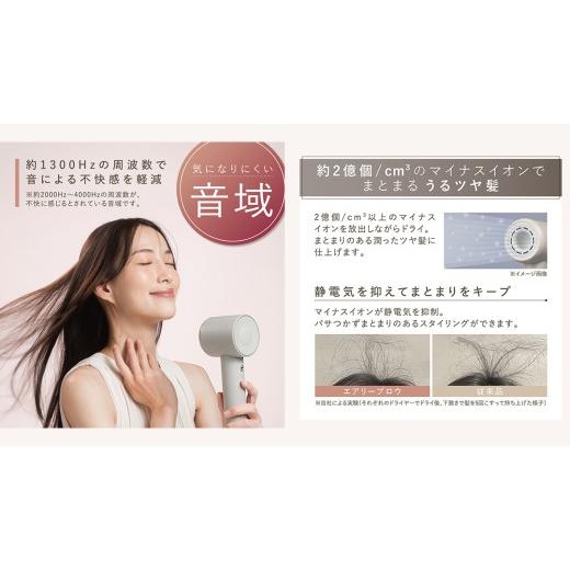 ふるさと納税 美容 茨城県 つくばみらい市  ギフト対応 LINKA エアリーブロウ LINKA リンカ 美容 ドライヤー ヘアケア 髪 エステ ギフト ラッピング 贈呈品 プ…の画像