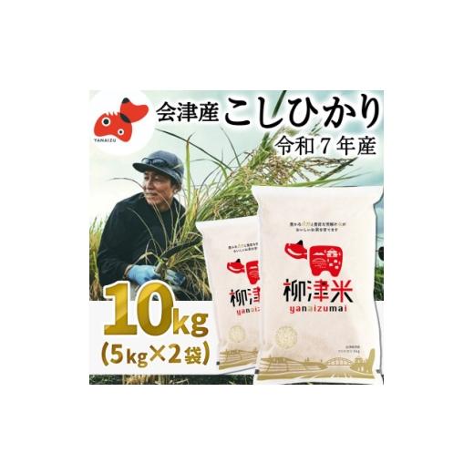 ふるさと納税 米 福島県 柳津町 令和7年産 福島県会津 柳津町産「こしひかり」10kg 4月下旬発送予定 1720146