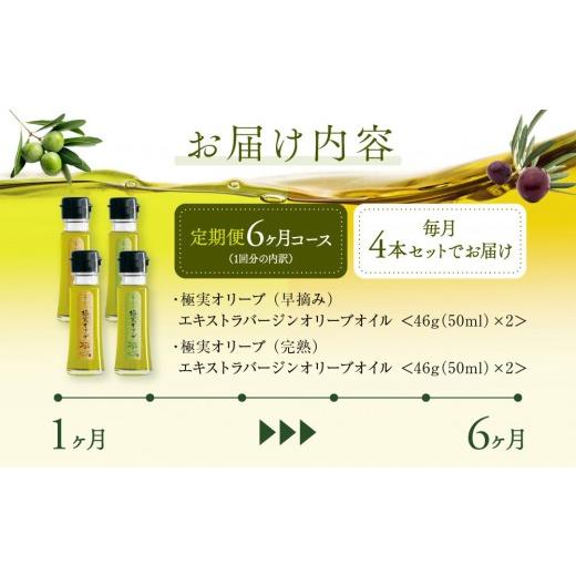 ふるさと納税 食用油 オリーブオイル 和歌山県 和歌山市  定期便6ヶ月コース エキストラバージンオリーブオイル お試し4本セット SM7-2_2