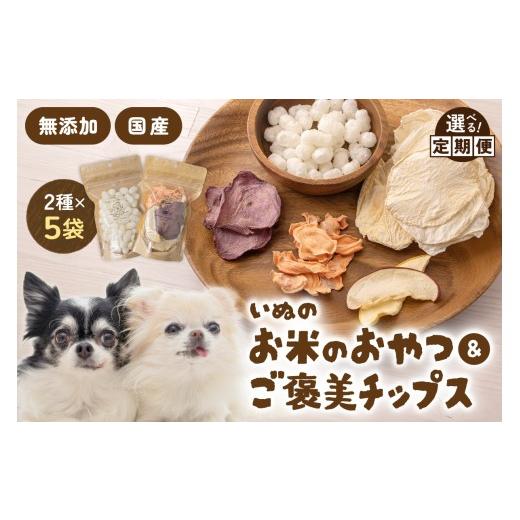 ふるさと納税 雑貨・日用品 北海道 留萌市 いぬのお米のおやつ25g×3袋 いぬのご褒美チップス20g×2袋 ペットフード 犬 無添加 おやつ 美味しい ご褒美 ドッグ…