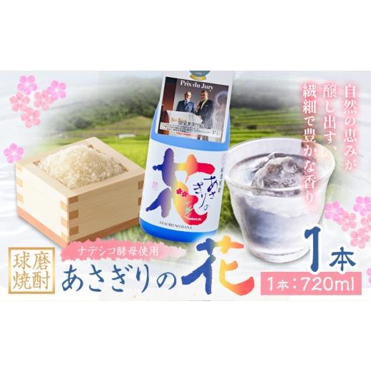ふるさと納税 焼酎 米 熊本県 山江村 球磨焼酎 あさぎりの花 25度 720ml 1本[30日以内に出荷予定(土日祝除く)] 熊本県 球磨郡 山江村 本格米焼酎 米焼酎 球…
