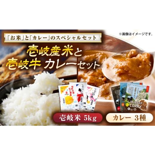 ふるさと納税 加工品等 レトルト 長崎県 壱岐市 壱岐産米と壱岐牛カレーセット(辛口/中辛/甘口) [壱岐市] 壱岐フードファクトリー 白米 ごはん ご飯 カ…