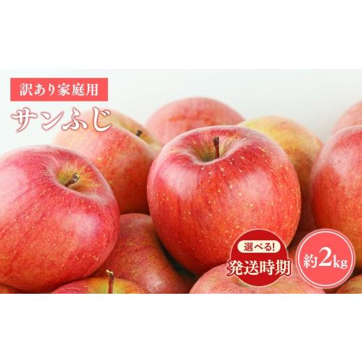 ふるさと納税 りんご 青森県 平川市 令和8年産先行受付 選べる配送月 訳あり 家庭用サンふじ約2kg 青森県平川市産 りんご