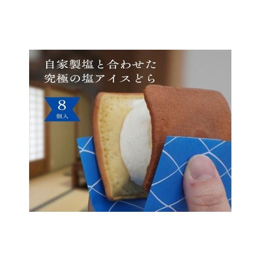 ふるさと納税 和菓子 どら焼き 鳥取県 米子市 塩どら焼き専門店の塩アイスどら焼き8個セット 塩どら焼き専門店の塩アイスどら焼き8個セット