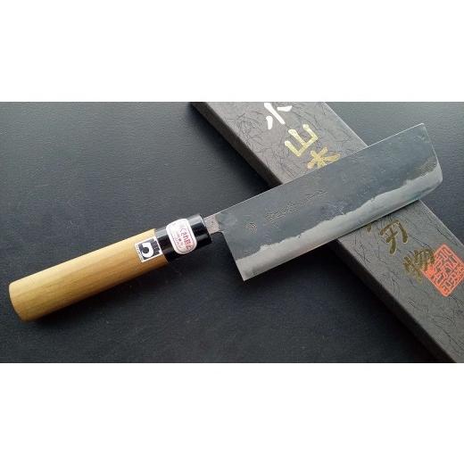 ふるさと納税 包丁 熊本県 宇土市 28-344 小山本手打刃物 青紙鋼 薄刃包丁 熊本県伝統的工芸品